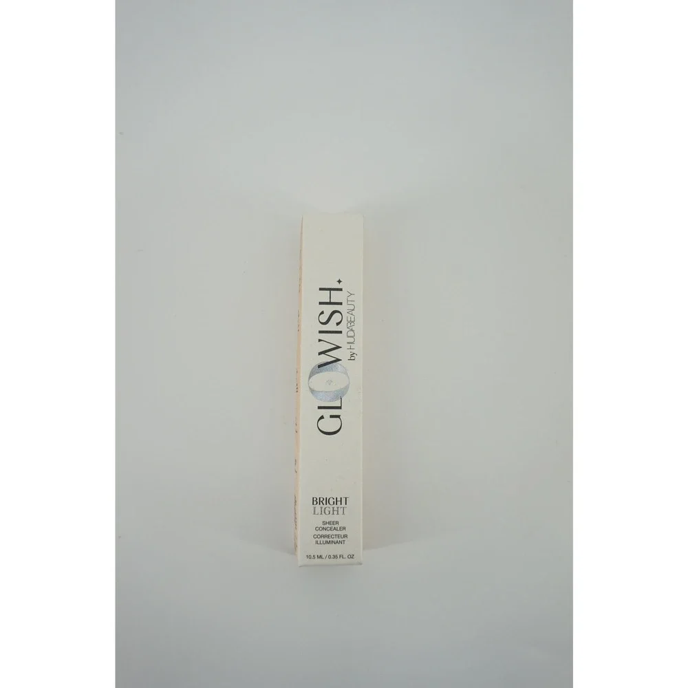 GloWish Huda Beauty Bright Light Sheer Concealer 10 Deep Tan 10.5ml NEW